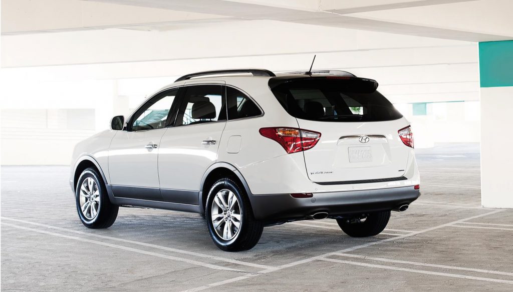  آپشن های ایمنی هیوندای وراکروز ix55