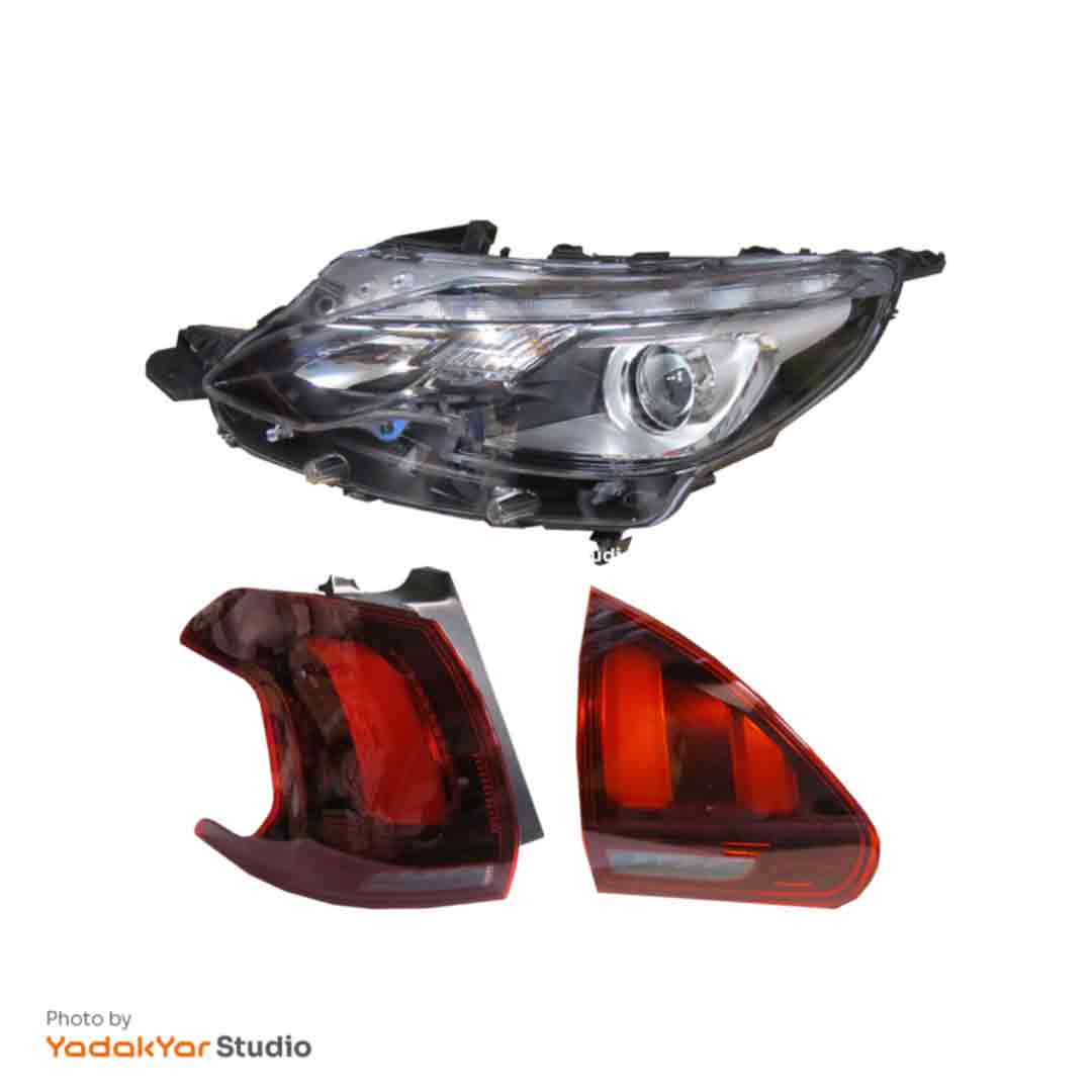 چراغ پژو 2008